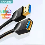 SAMZHE USB 3 Extension Male to Female 2 Extender Cable (New)