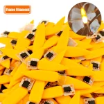 100~1 Per Box 2 Modes 3V Led Flash Candles Edison Bulb Flame Filament (New)