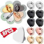 Mini Kawaii Adhesive Metal Heart Phone Charm Holder Cute Phone (New)
