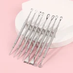 Black Dot Pimple Blackhead Remover Tool Needles For Squeezing Acne Tools Spoon For (New)