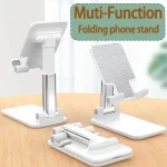 Foldable Mobile Phone Holder Stand Tablet Desk Mount Table Flexible Adjustable Desktop Live (New)