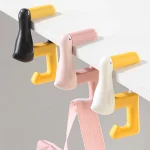 Thinking About Duck Portable Hook Hanging Decor Table Wallet Bag Hook Wall Hanger (New)