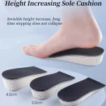 Invisible Height Increase Insoles EVA Memory Foam Men Women Shoe Insole Heel Lifting (New)