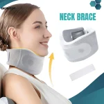 Soft Foam Neck Brace Support Adjustable Braces with Replacement Cover for Home School (New)