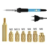 Heat Set Insert Soldering Iron Tip Head M2 M2.5 M3 M4 M5 M6 (New)