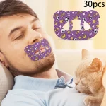 30 Anti Snoring Stickers For Children Adult Night Sleep Lip Nose Breathing Improving Patch (New)