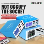 RELIFE RL-304P RL-304N RL-304S Smart 6 Port USB Digital Display (New)