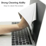 Microfiber Dustproof Cleaning Cloth Notebook Keyboard Cover Laptop Screen Cleaner Kit for MacBook (New)