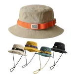 Unisex Summer Sun Hats UV Protection Outdoor Adjustable Visor Bucket Hat for Men (New)