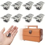 8 0.5 Inch Directional Fixed Caster Wheel Self Adhesive Tiny Low Profile Mini (New)