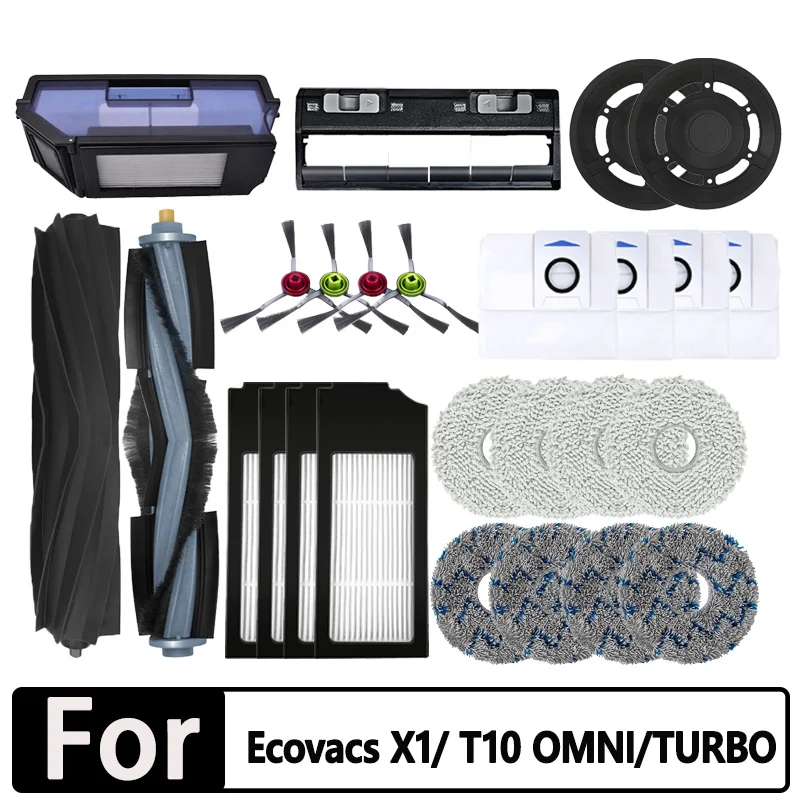 S486f7a1c3bc44b098cf1dc214f37b93bE For Ecovacs Deebot T10 X1 OMNI TURBO Accessories Robot Vacuum Cleaner (New) - Image 1