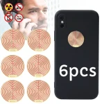 Universal Anti-Radiation Metal Stickers Smart Phone Laptop Radiation EMF (New)