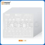 AMAOE SAM1-18 BGA Stencil Reballing SAMSUNG S6/S7/S8/S9/S10/S20/S21/S22 Ultra Note (New)