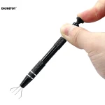 4 Claw Jewelry Grabber Tool with 4 Prongs IC Chips Aluminum Alloy Grabber (New)