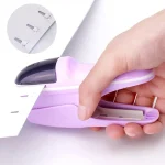 1Desktop Stapleless Stapler For Fixing Up To 8 Sheets For Home School Office (New)