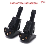2  Windshield Wiper Washer Spray Nozzle For Hyundai Kia 98630YY000 986303K500 (New)