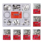 100  Mixed model individual model Dental Sectional Matrix Contoured System accessories Metal Dentistry (New)