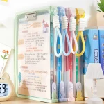 Transparent Zippered Document Storage Bag with Clip Expanded Mesh Zipper Pouch Bags for (New)