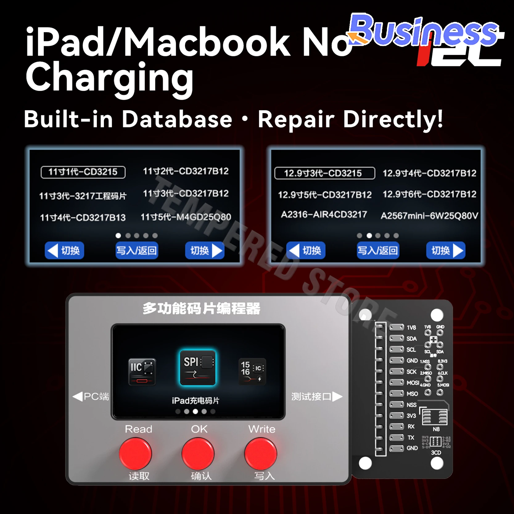 S4a313d7095284473a629c270da11a66fG I2C EPR32 Charging Baseband Chip Programmer Read&Write of Chip Data (New) - Image 1