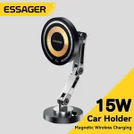 Essager 15W Magnetic Wireless Car Phone Holder Adjustable Charger Car (New)