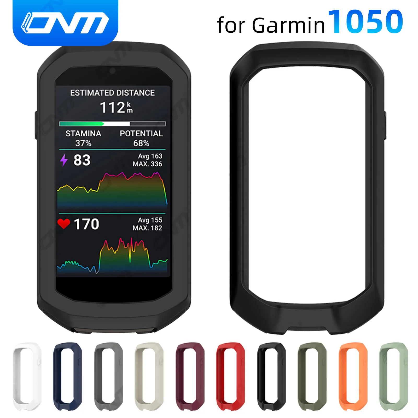 S4adcb8771bd04db4a5c1ac79d504cd229 Silicone Case Garmin Edge 1050 Flexible Protective Bumper (New) - Image 1