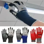 Ultrathin Electrician Insulating Gloves 400V 500V Rubber Touch Screen Industrial Insulation Gloves for Electrical (New)