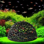 Aquarium shrimp house Cave Mini Porous Betta House Fish Hiding Spots Shrimp Shelter (New)