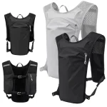 Running Water Bottle Storage Vest Lightweight Running Vest Reflective Hydration Water Chest (New)