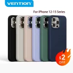 Vention Silicone Magnetic Case iPhone 16 15 14 13 (New)