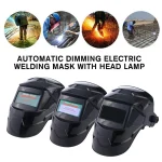 Welding Mask Automatic Dimming Large View TRUE Color High Temperature Resistant Welder Auto (New)