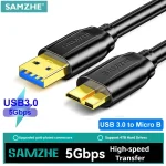 SAMZHE Hard Drive External Cable USB Micro B Cable HDD (New)