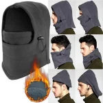 Fashion Warm Cap Winter Men Women Hats Waterproof Thermal Fleece Balaclava Hat (New)