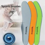 Sports Shock Absorbing Insoles Soft Breathable Deodorant Cushion Shoe Inserts Running Anti slip Template for (New)
