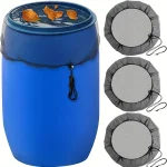 Rain Barrels Screen Water Bucket Covers,Rainwater Collector Tank Net Cover,Rain Water Collection Bucket (New)