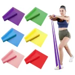 Yoga Pilates Resistance Band Fitness Elastic Resistance Bands Training Stretching Pilates Crossfit Workout (New)