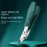 Professional Stainless Steel Toenail Nipper Ultra Sharp Trimmer Ingrown & Thick Nail Care (New)