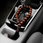 Automotive Interior Rearview Mirror Decoration Pendant Buddha Beads Auto Gear Trim Gift (New)
