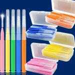 30 Premium Dental Picks Kit   Portable Interdental Brushes & Flossing Sticks for (New)