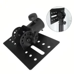 Rotatable 35mm Metal Mount Tripod Pole DJ Speaker Stand Adapter Top Cap Metal (New)