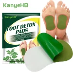 12=1Bags Wormwood Detox Foot Patch Cleansing Toxins Foot Patches Improve Metabolism Blood Circulation (New)