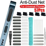 1Set Universal Dust Plug Mobile Phone Speaker Anti Dust Mesh (New)