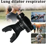 Silicone Respiratory Trainer Lung Ventilator Fitness Equipment High altitude Respiratory Training Tools for Exercise (New)