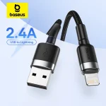 Baseus 7Pin Charge Cable for iPhone 14 13 12 11 Xs X 8 (New)