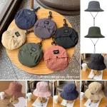 Outdoor Fisherman Hat Women Summer Sun Anti UV Protection Camping Hiking Mountaineering Caps Mens (New)