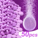 Car Windshield Cleaner Effervescent Tablets Solid Washer Agent Universal Auto Glass Water Dust (New)