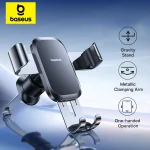 Baseus Metal Car Phone Holder Gravity Phone Stand Air Vent Car Holder Stand (New)