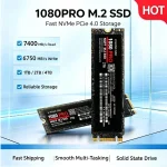 M2 NVMe SSD 2TB 1080PRO M2 NVMe NGFF SSD 1TB Internal (New)