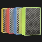 Diamond Hand Polishing Pads Tile Glass Abrasive Grinding Block Pad Stone Marble Ceramic (New)
