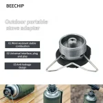 Butane Adapter with Bracket Gas Cartridge Head Conversion Adapter Nozzle Bottle Type Input (New)