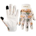 Thorn Proof Gardening Weeding Working Gloves Breathable leather Glove Puncture Resistant for Digging, Floral (New)